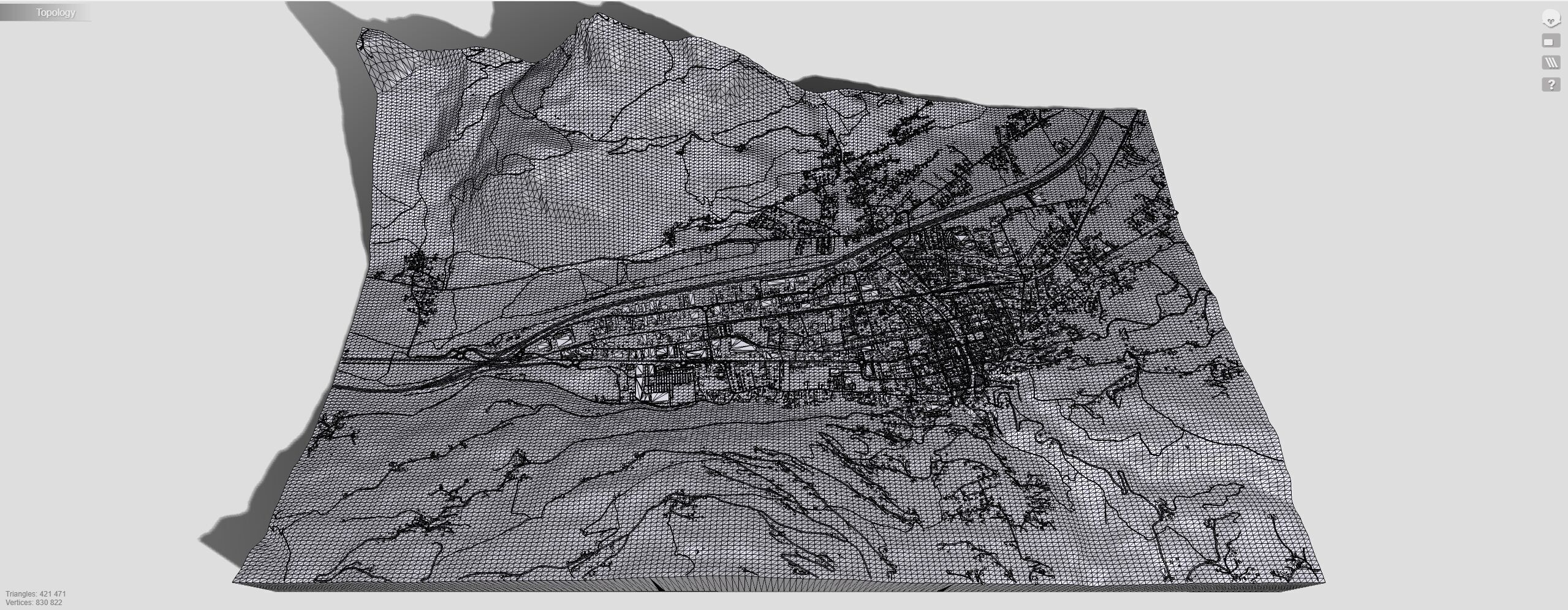 Cityscape Sallanches France  3D model_11