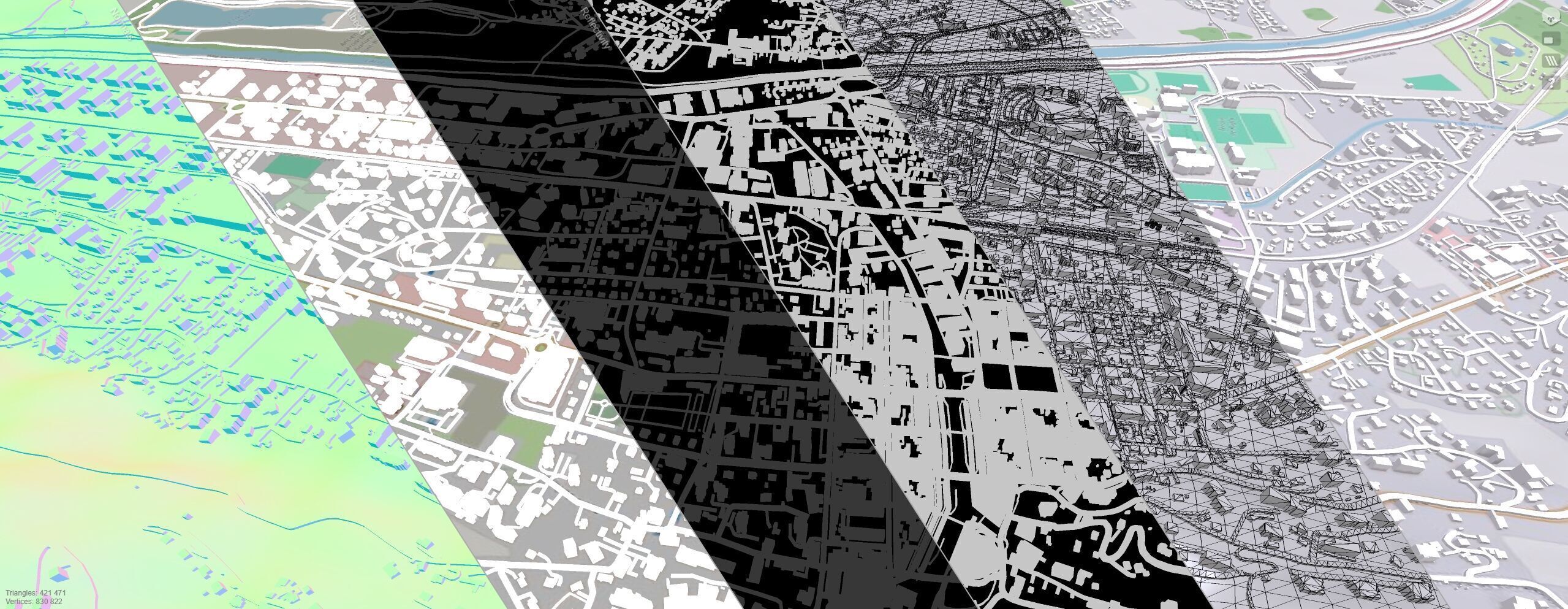 Cityscape Sallanches France  3D model_12