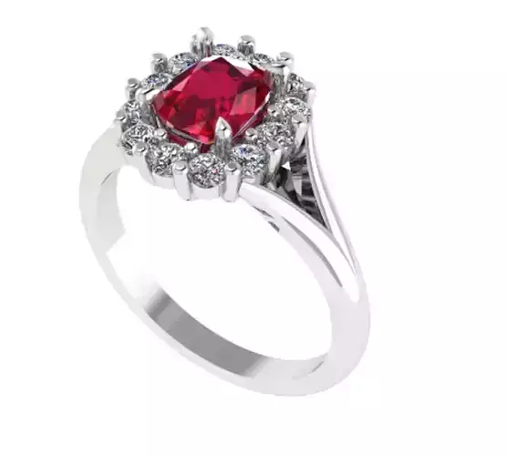 3dm and 2 Stl files setting and shank supported