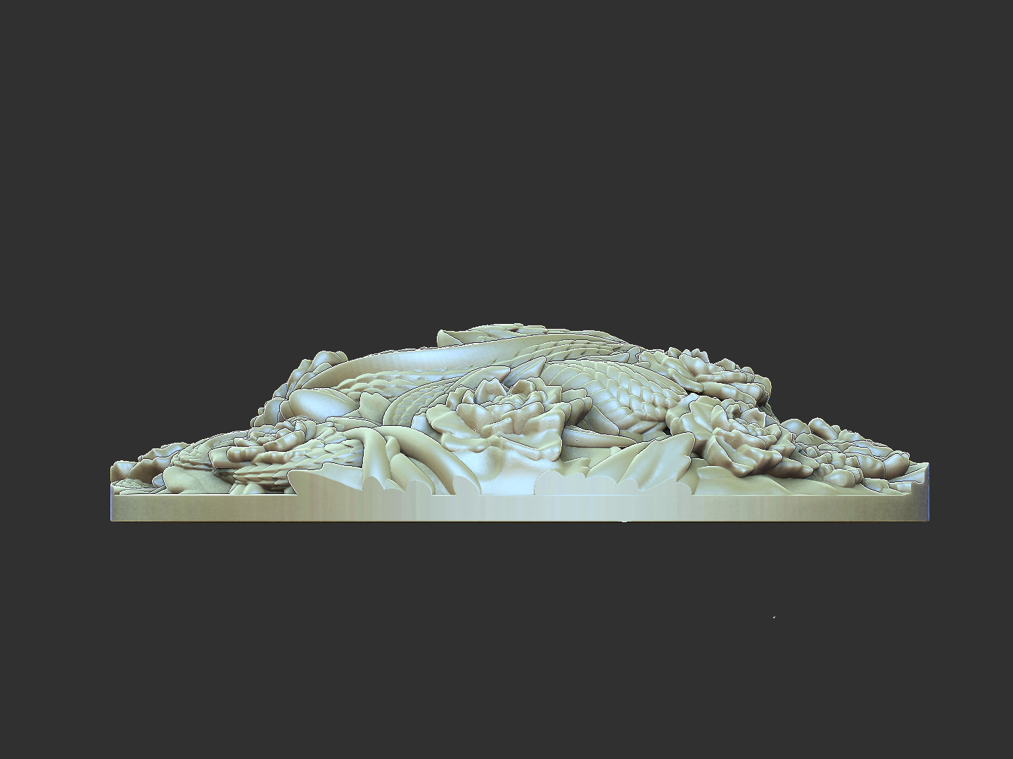 Snake design serpent python anaconda mamba poison pendant cobra 3D print model_5