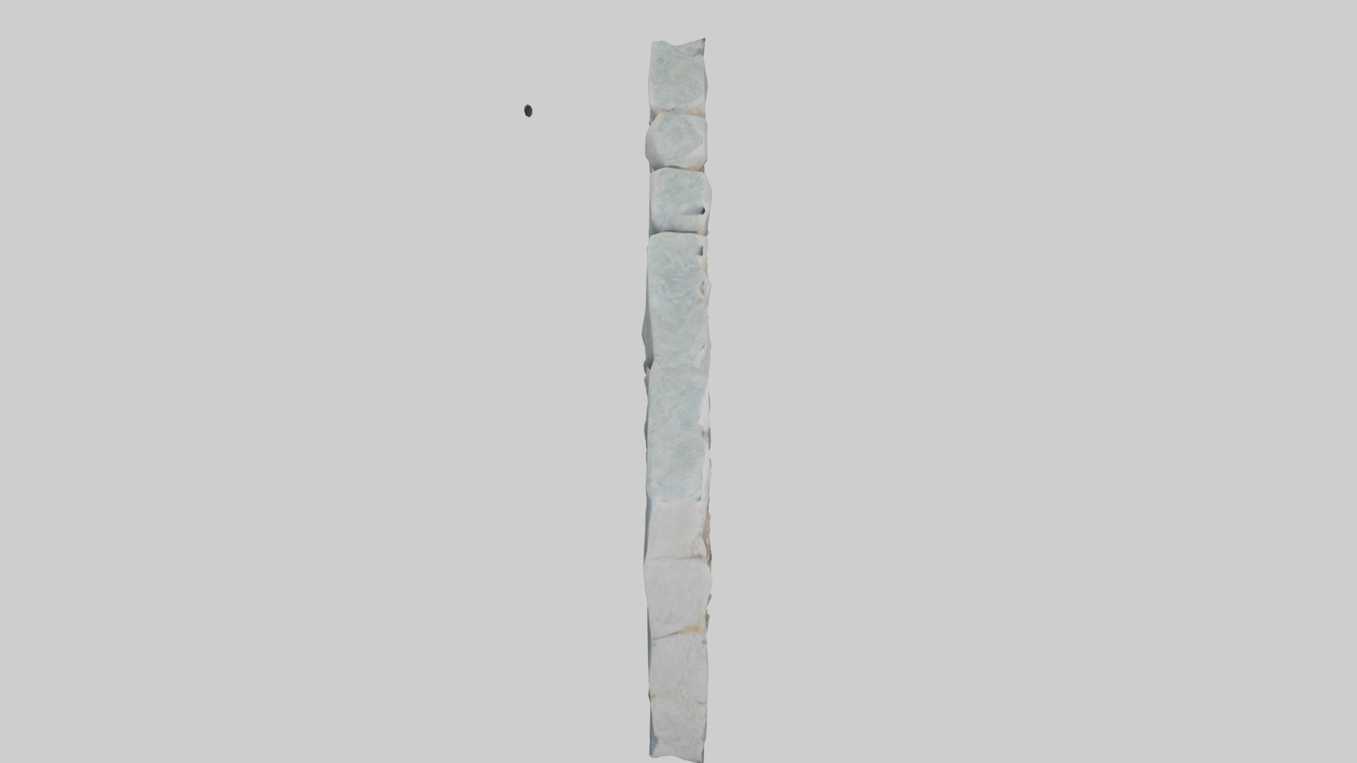 Rune Stone model Low-poly 3D model_18