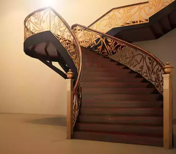 Gold Stairs