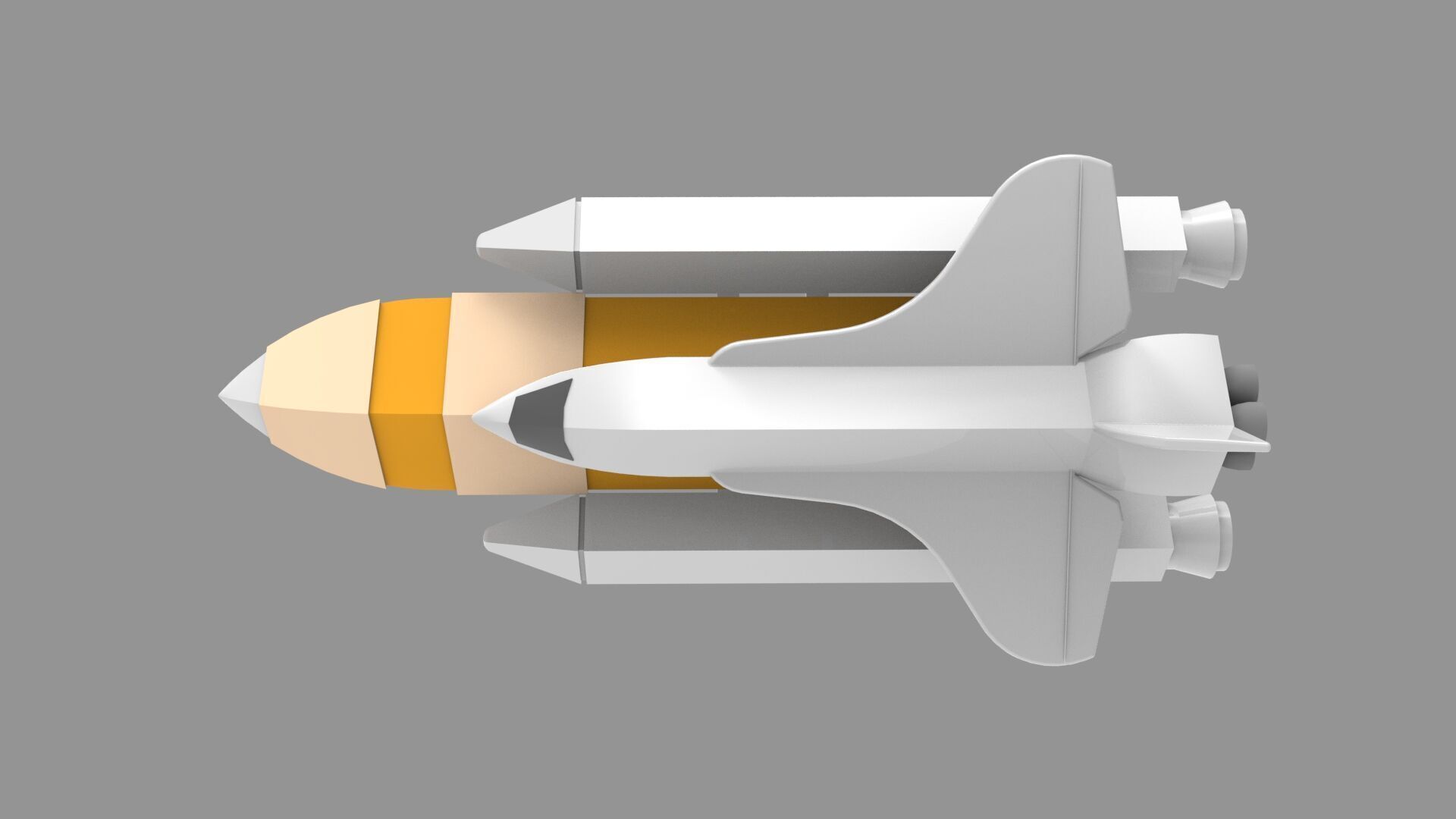 Space Shuttle Discovery 3D print model_11