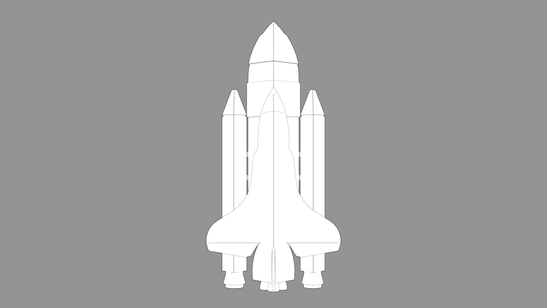Space Shuttle Discovery 3D print model_18