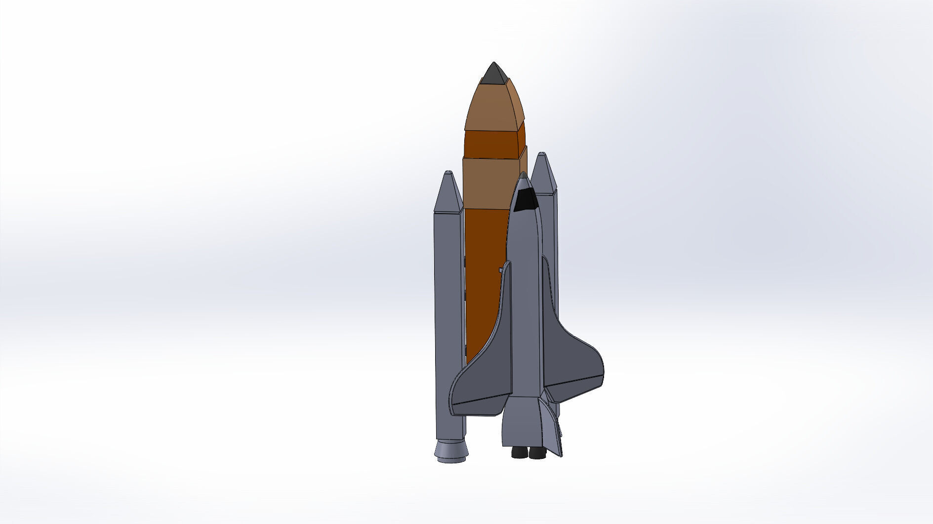 Space Shuttle Discovery 3D print model_6