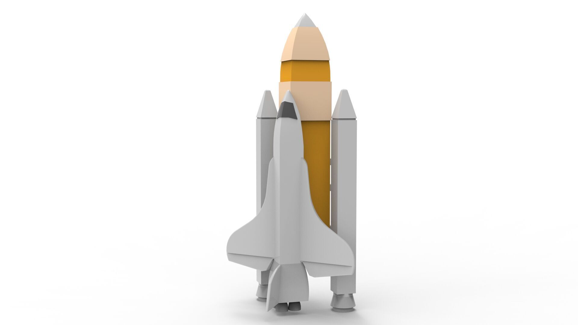 Space Shuttle Discovery 3D print model_8