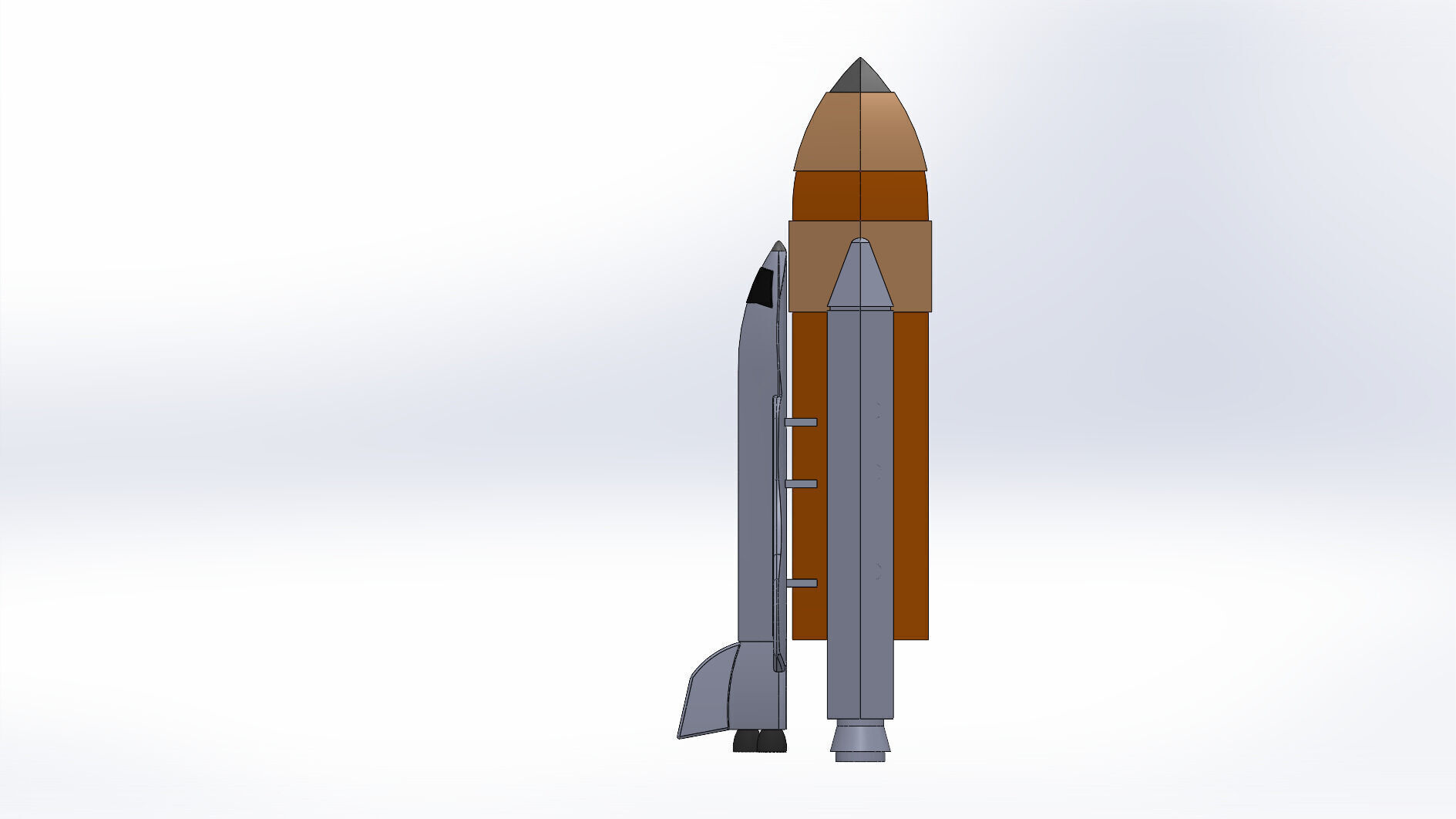 Space Shuttle Discovery 3D print model_5