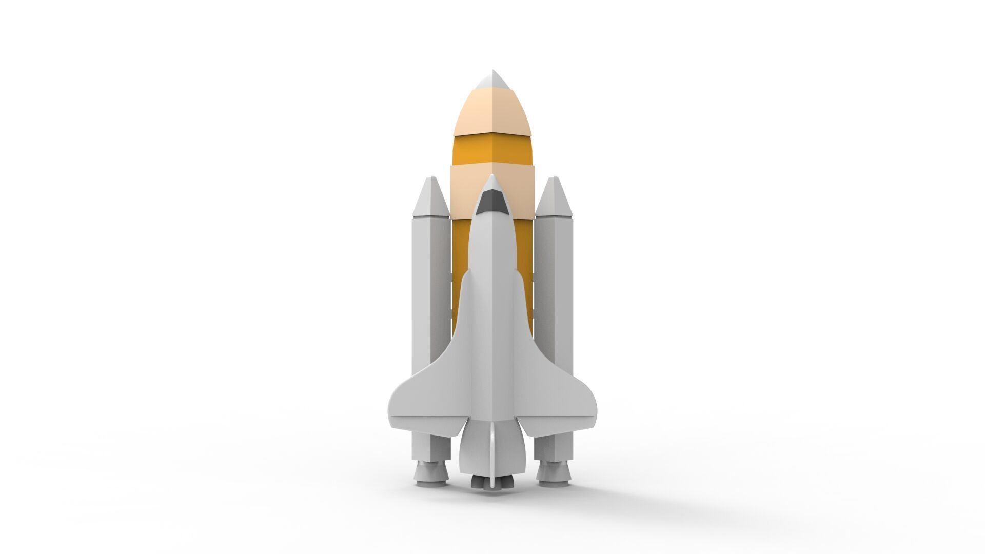 Space Shuttle Discovery 3D print model_9
