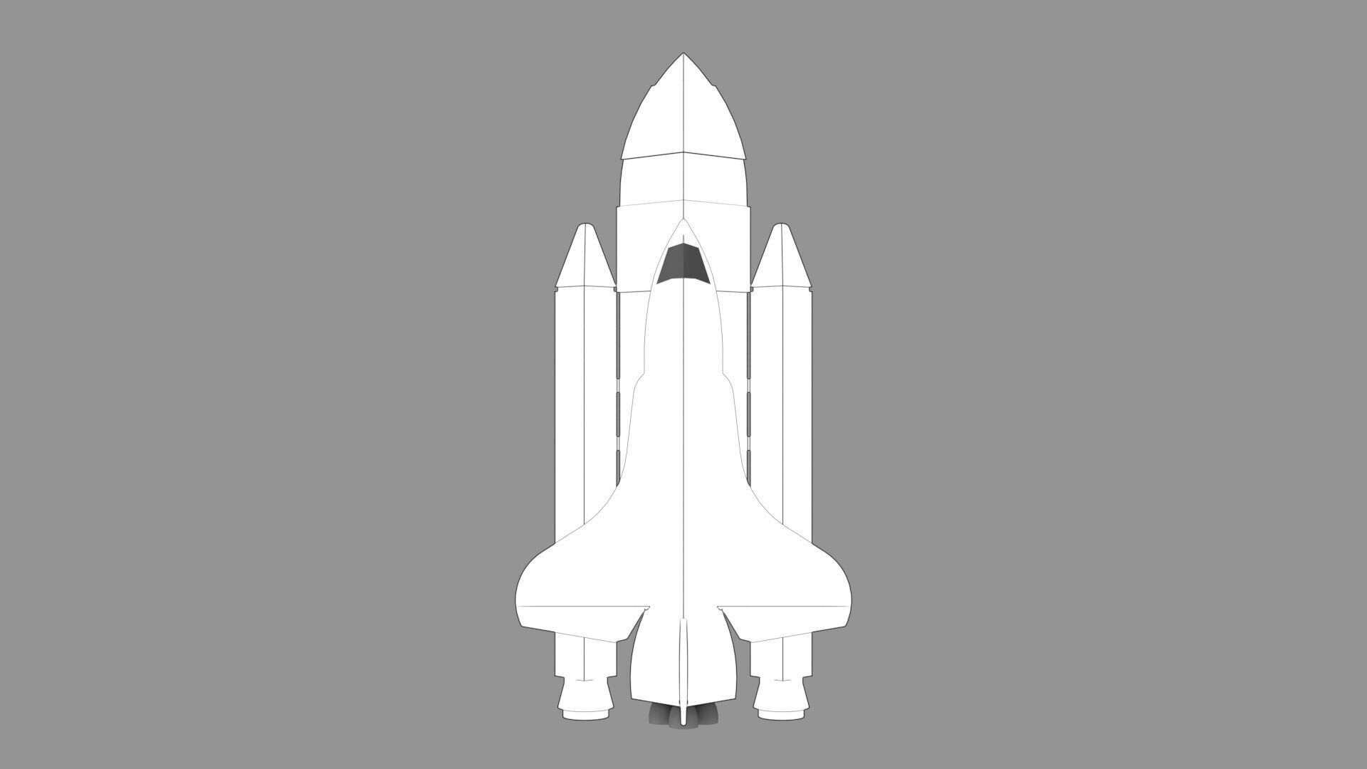 Space Shuttle Discovery 3D print model_19