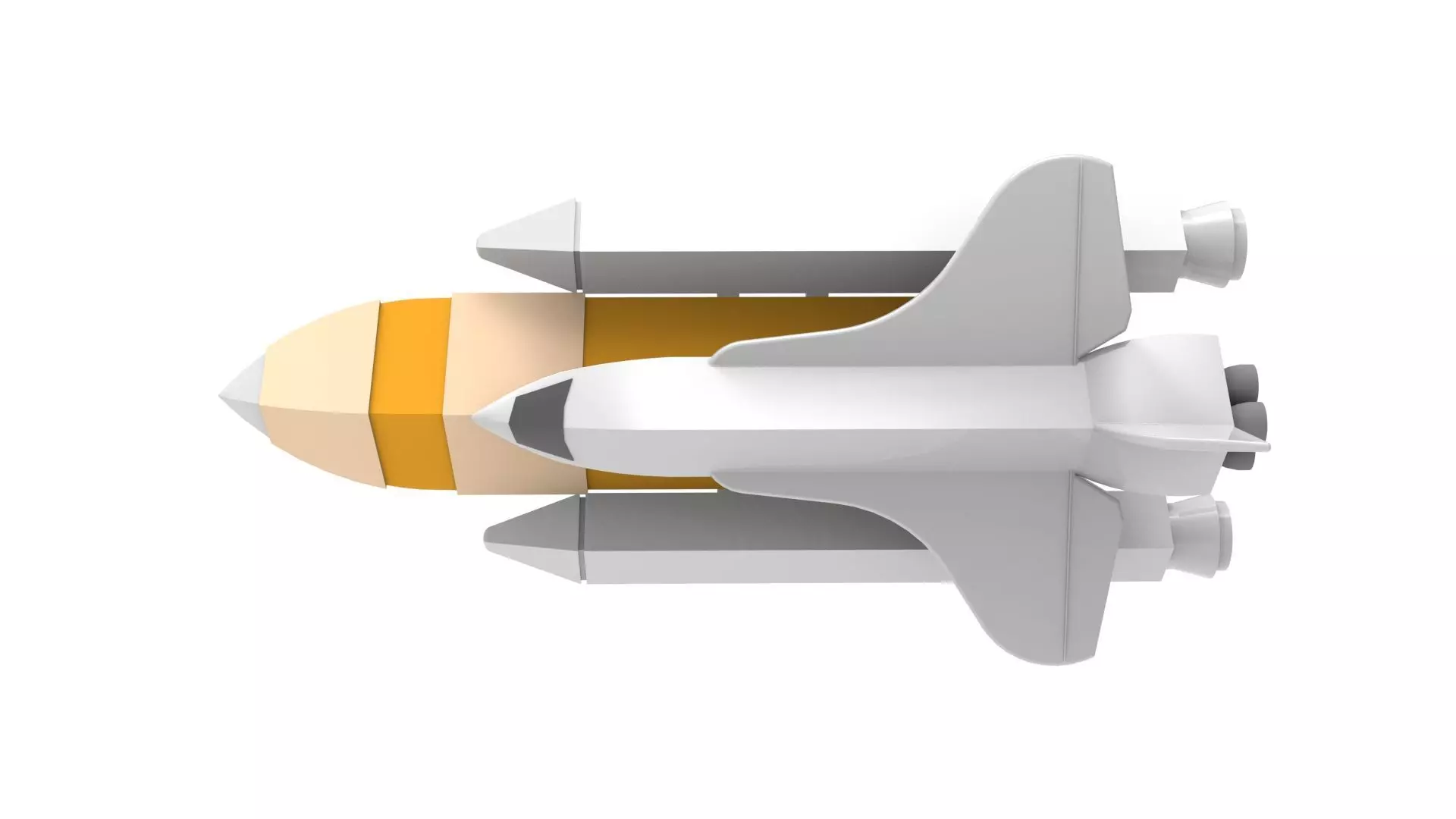 Space Shuttle Discovery 3D print model_0