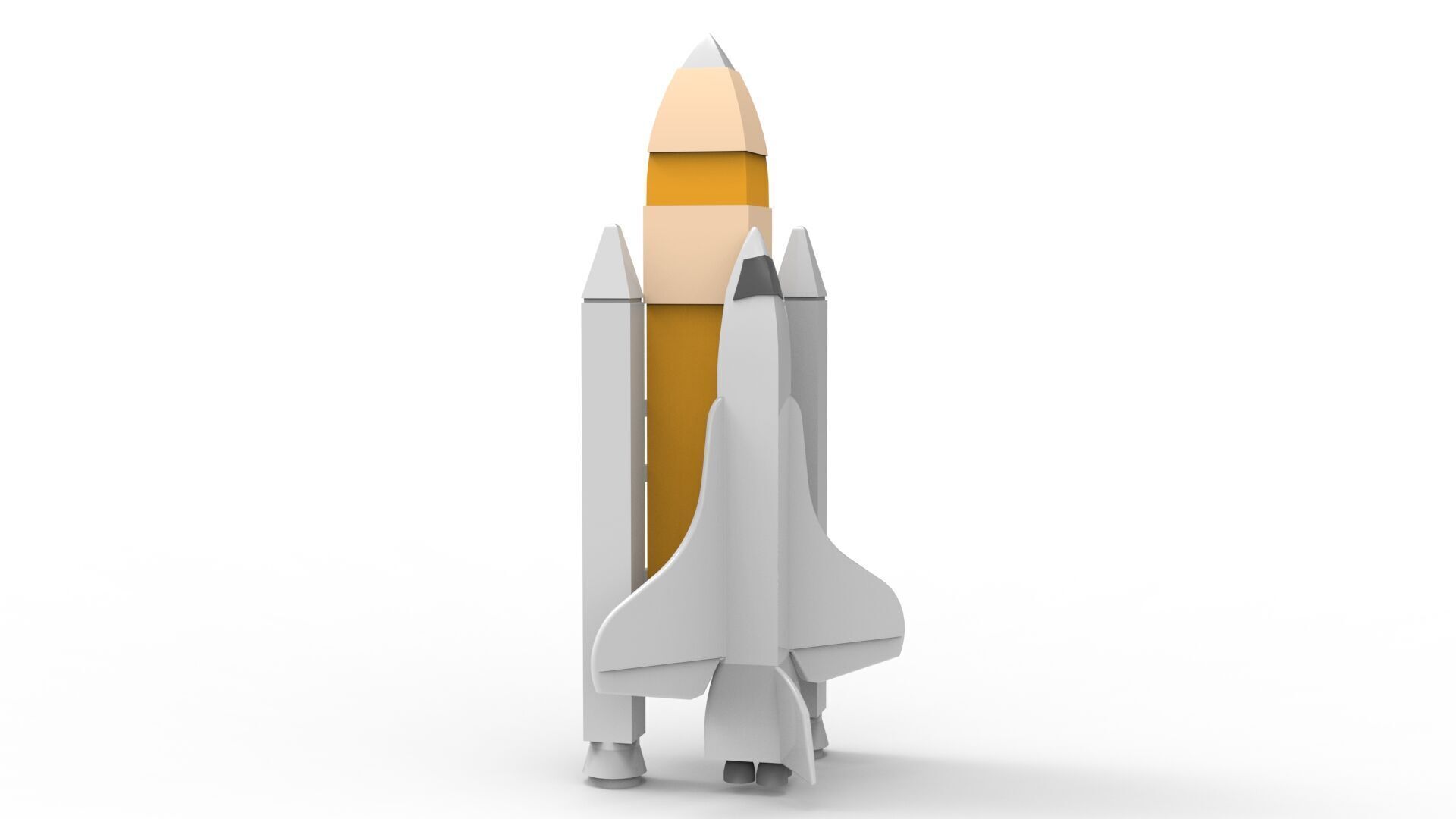 Space Shuttle Discovery 3D print model_7