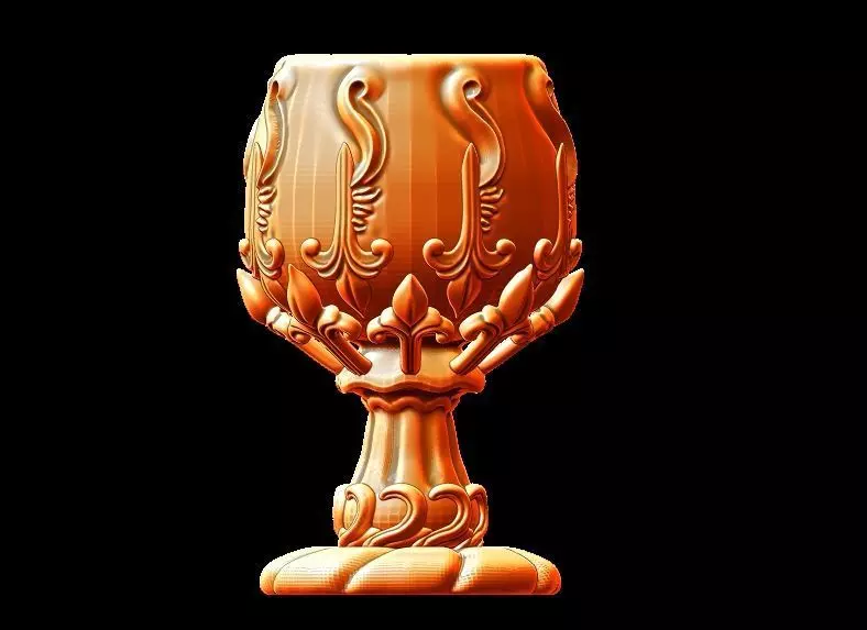 Ornament Glass or Egg Holder 3D print model