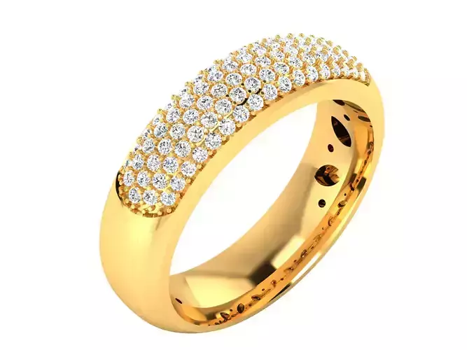 Women Ring  Render 3dm STL OBJ FBX Details