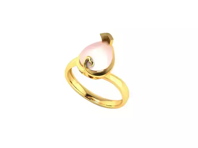 Women Ring  Render 3dm STL OBJ FBX Details