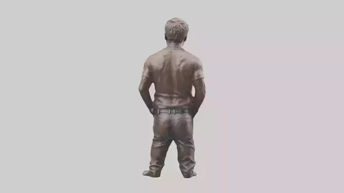 Ryan Reynolds statue model