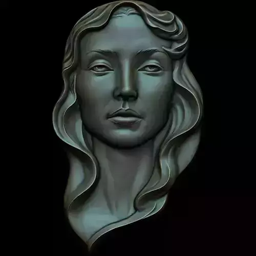 Mystic Gaze Relief STL file for 