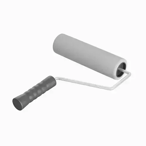 Paint Roller 06 Low-poly 3D model Paint Roller 06 Low-poly 3D model