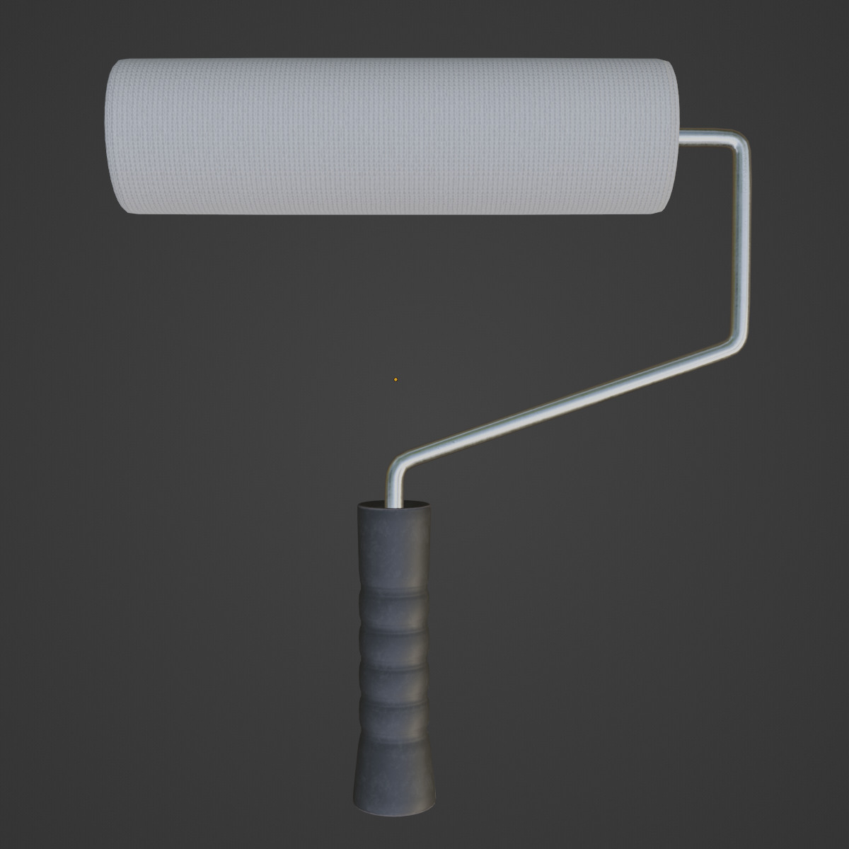 Paint Roller 06 Low-poly 3D model_6