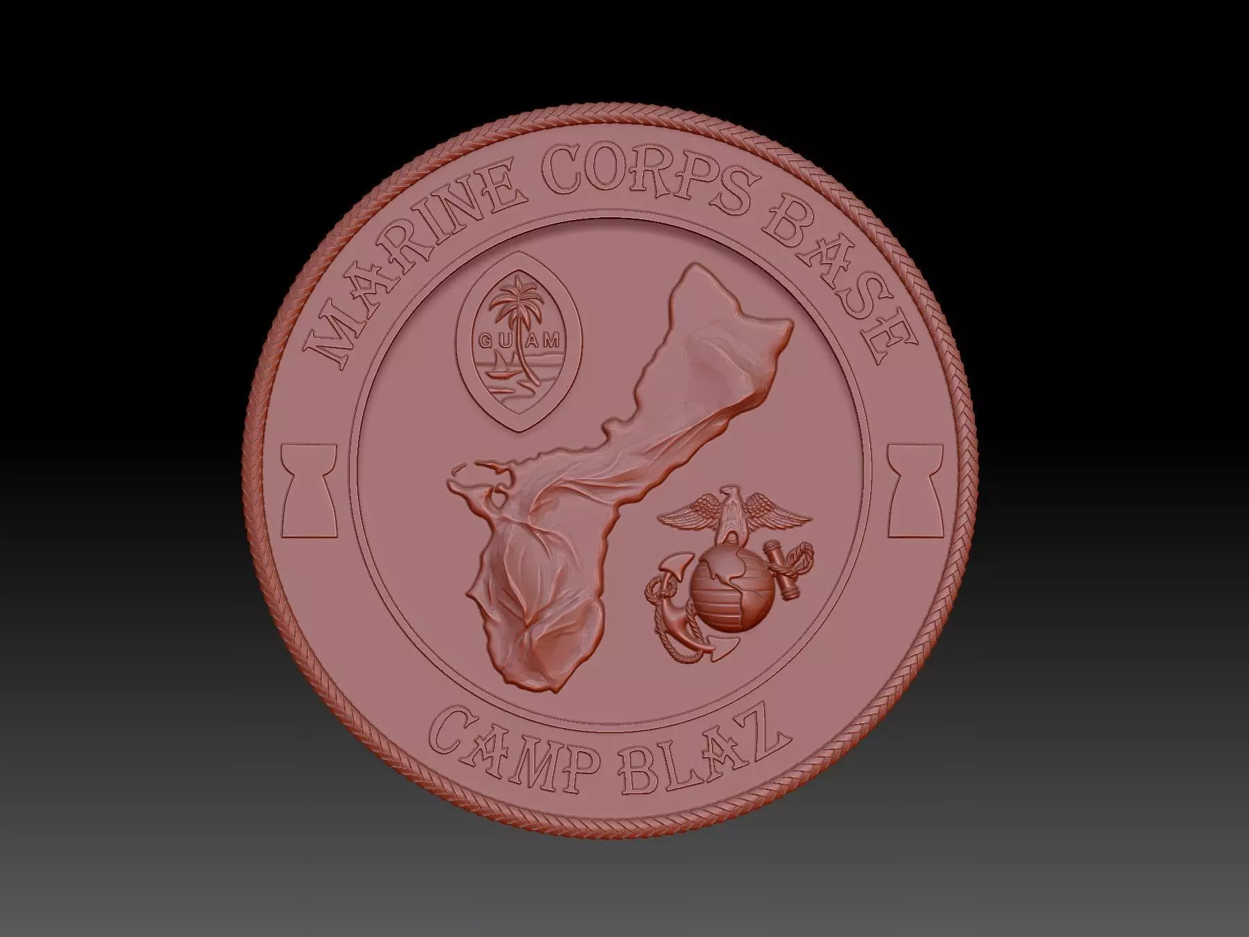 Camp Blaz 3D print model