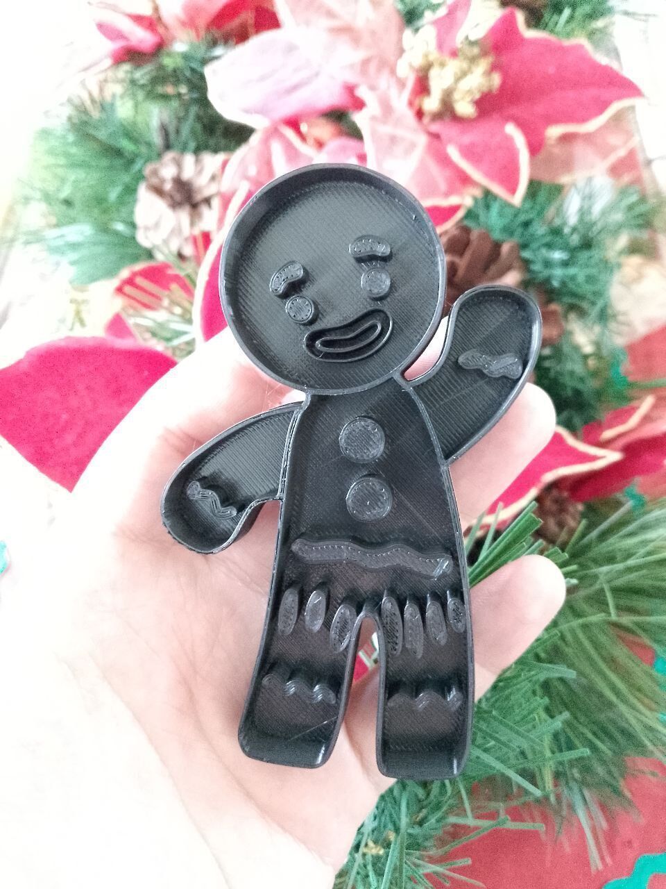 Gingerbread Man Cutter 3D print model_1