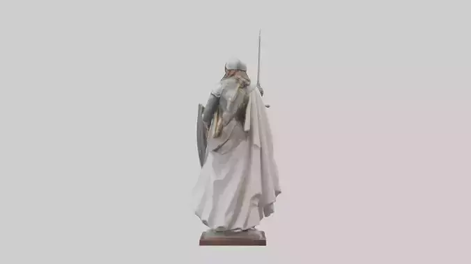 Saint Joan of Arc statue model