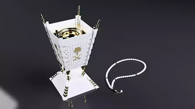 Incense burner - Mabkhara - Bakhor 3D model - 2