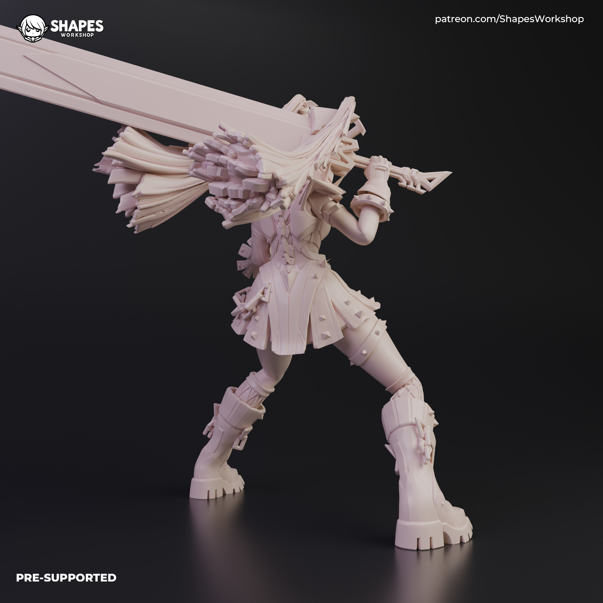 Magik Punkchild - Marvel Rivals 3D print model_2