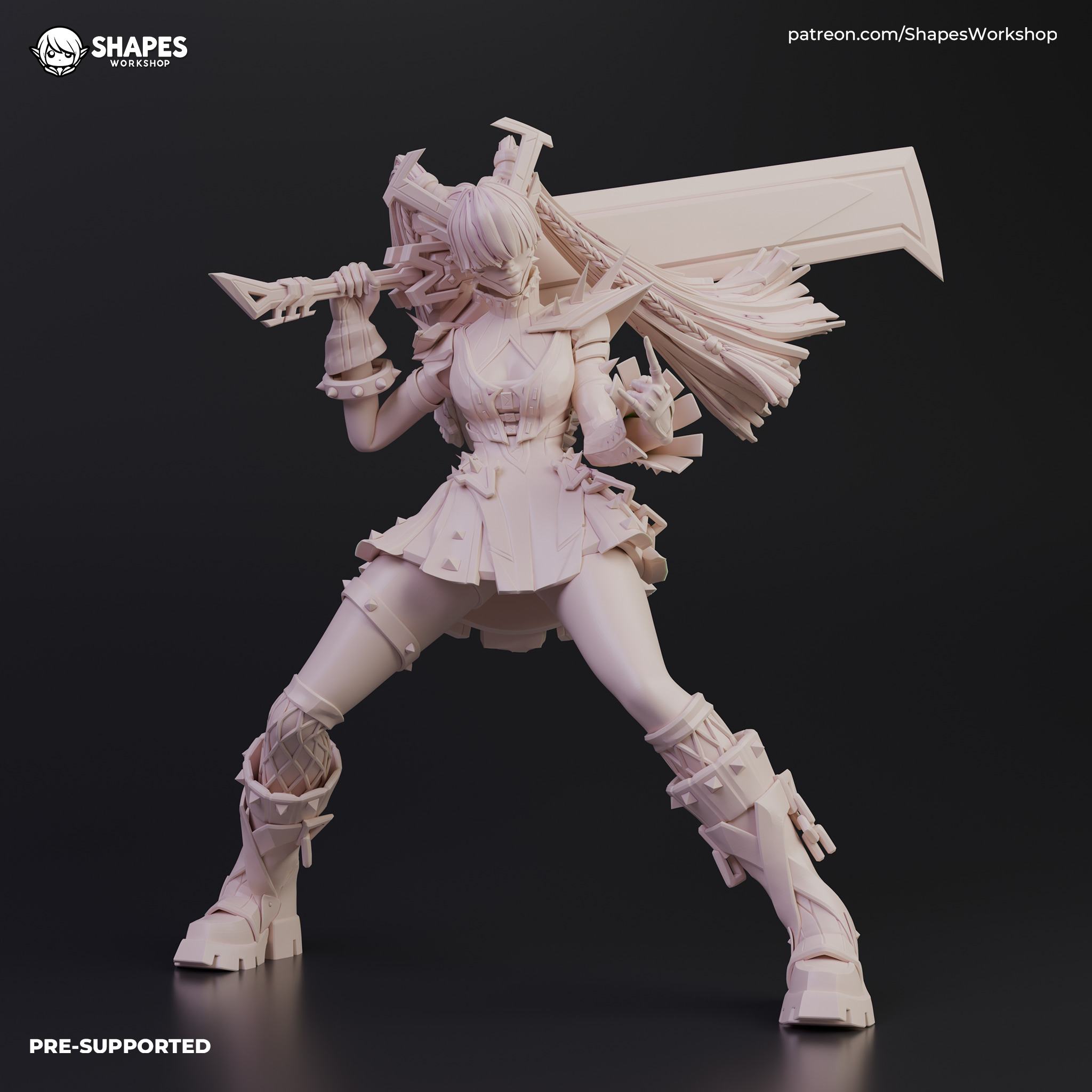 Magik Punkchild - Marvel Rivals 3D print model_1