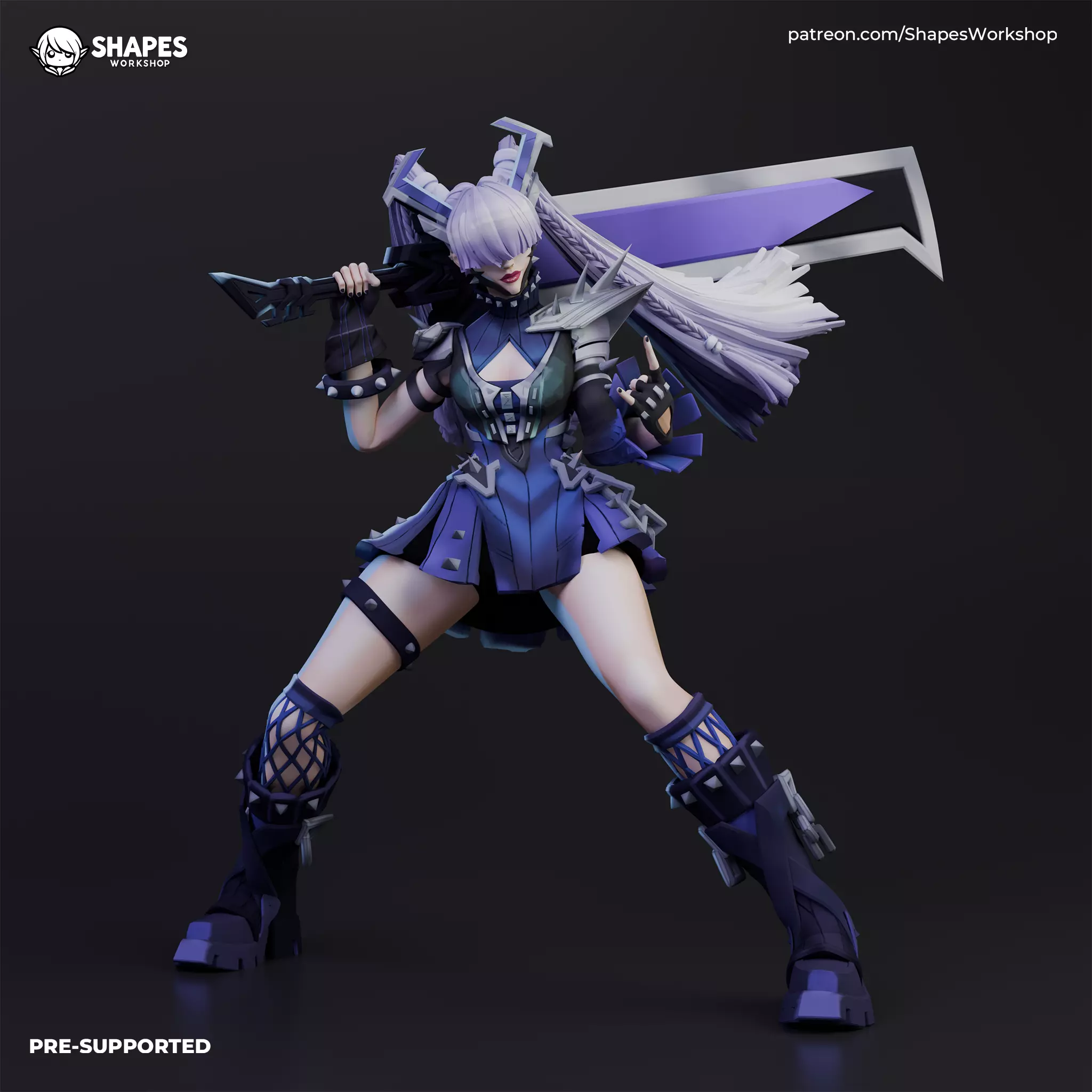 Magik Punkchild - Marvel Rivals 3D print model_0