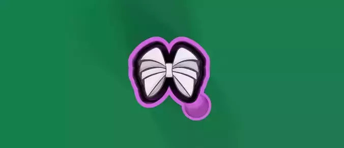 Bow Freshie Mold for silicone casting 5