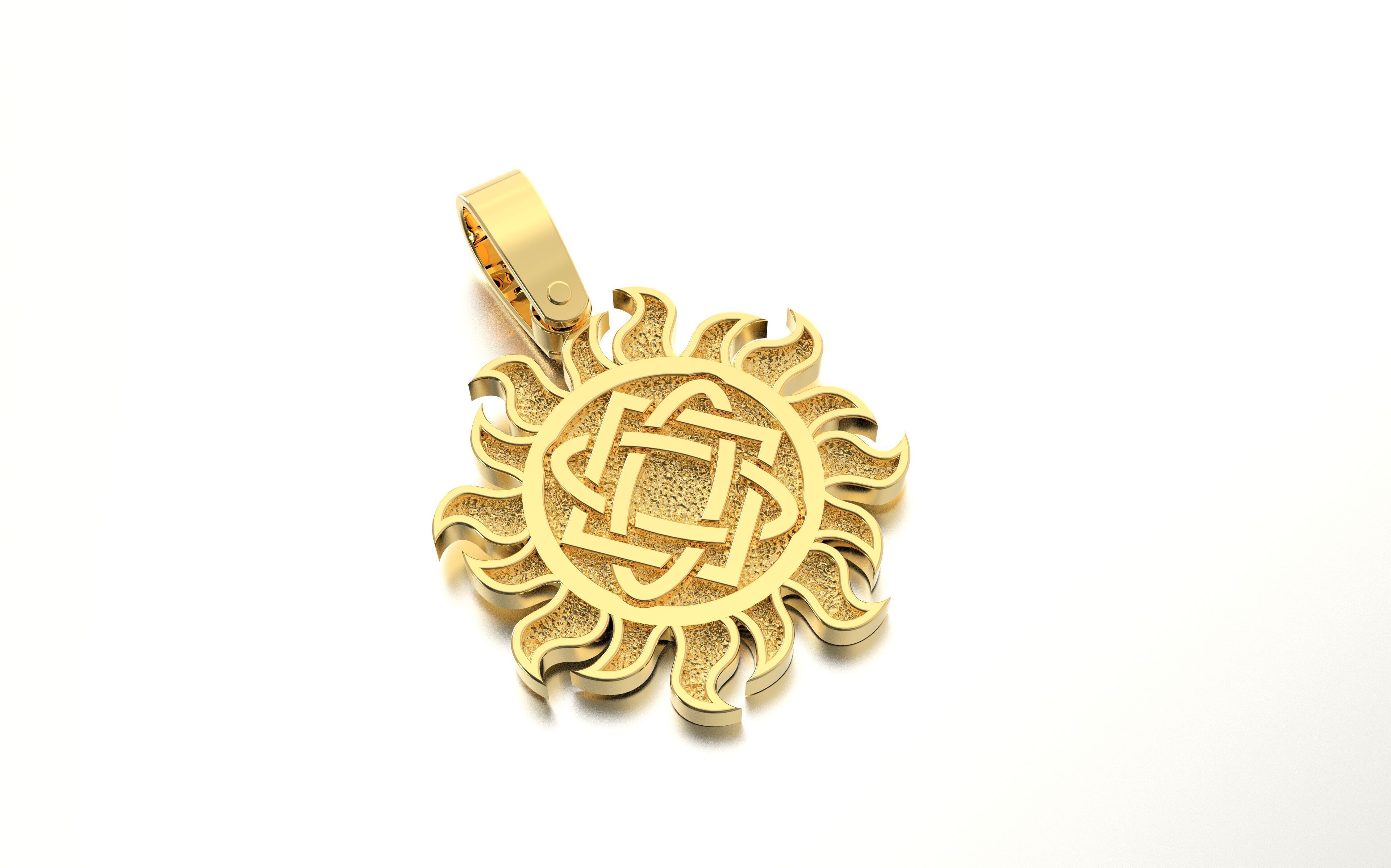 pendant star of Lada the Virgin Mary 3d print model 3D print model_1