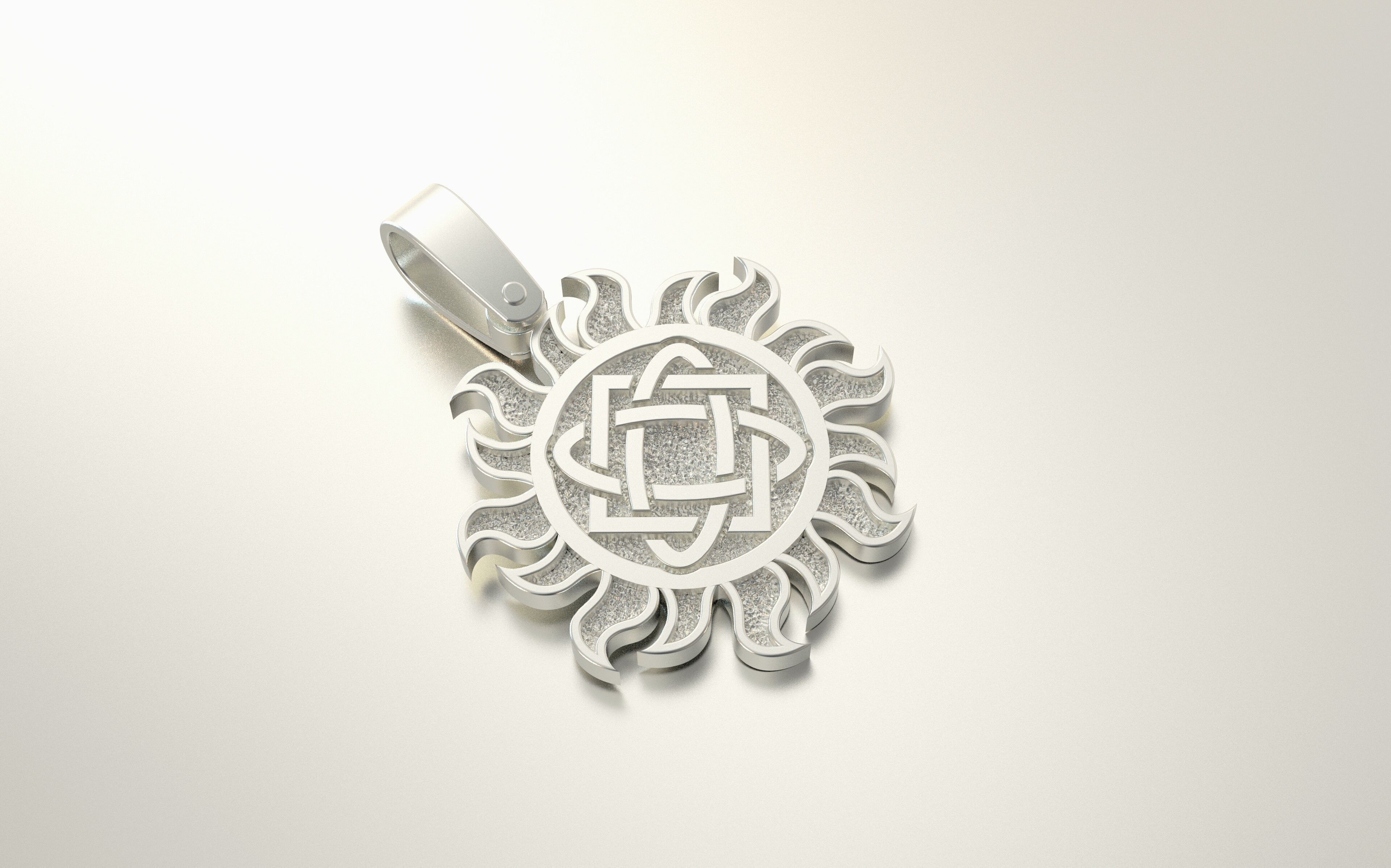 pendant star of Lada the Virgin Mary 3d print model 3D print model_2