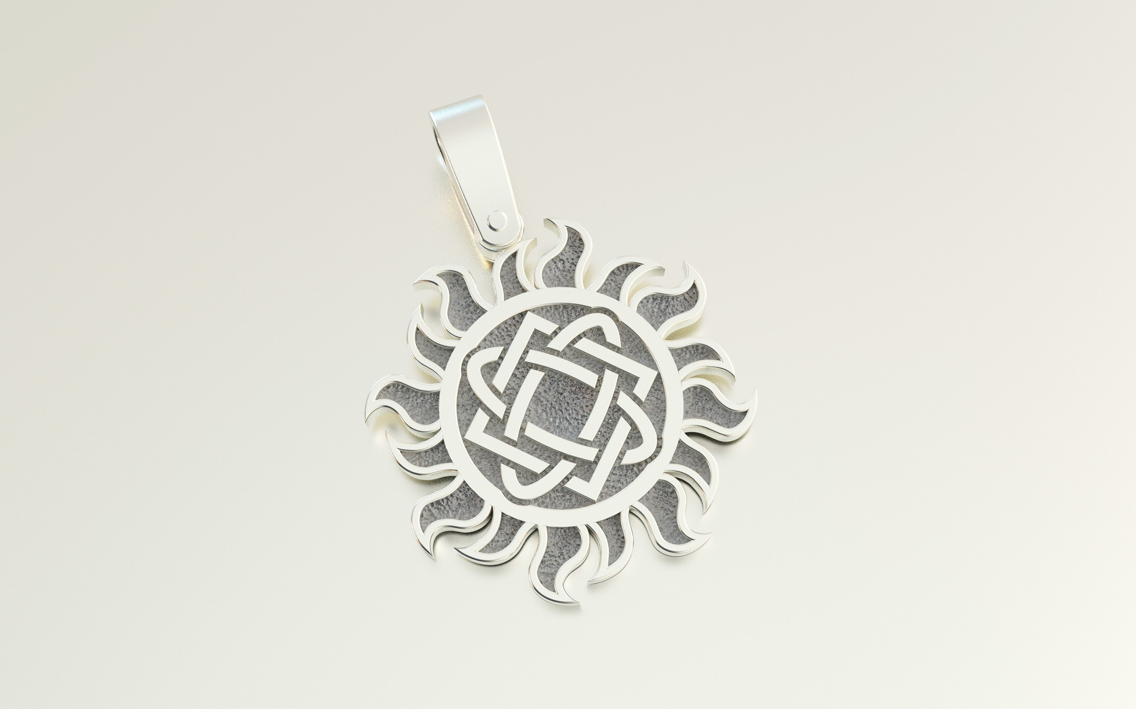 pendant star of Lada the Virgin Mary 3d print model 3D print model_4