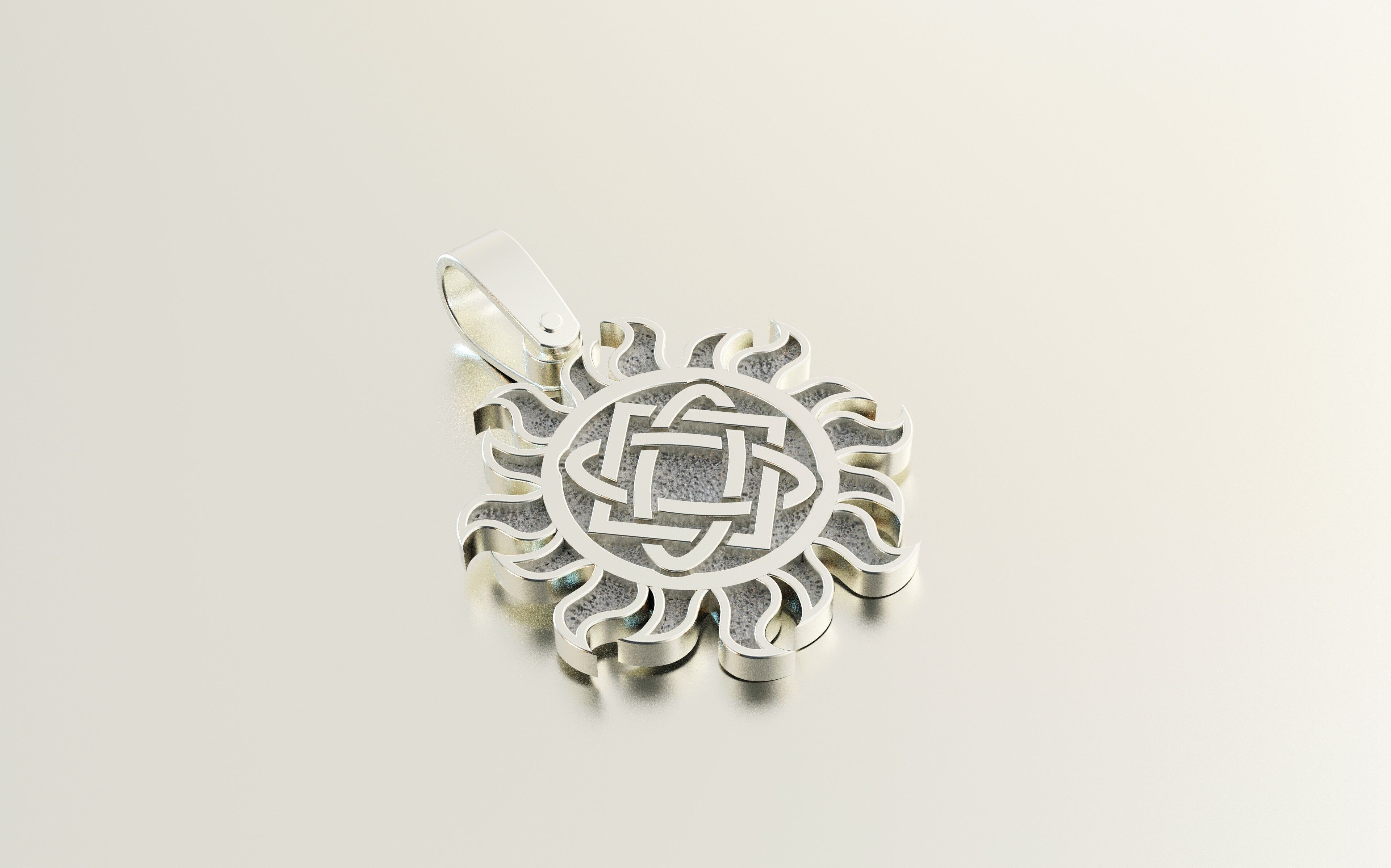 pendant star of Lada the Virgin Mary 3d print model 3D print model_5