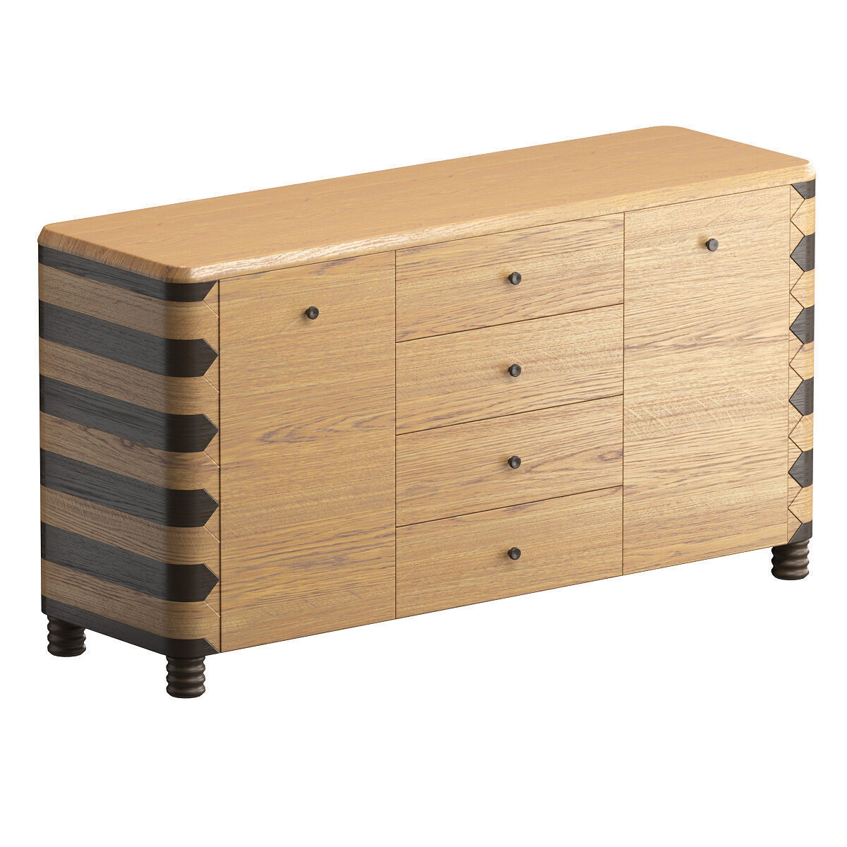 Anuel Sideboard Chests of Drawers by Soho Home 3D model_1