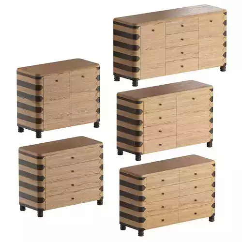 Anuel Sideboard Chests of Drawers by Soho Home