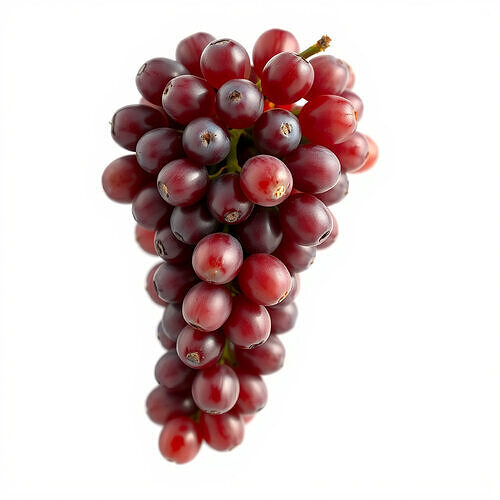 Realistic Red Grape Bunch 3D model pack Low-poly 3D model 4