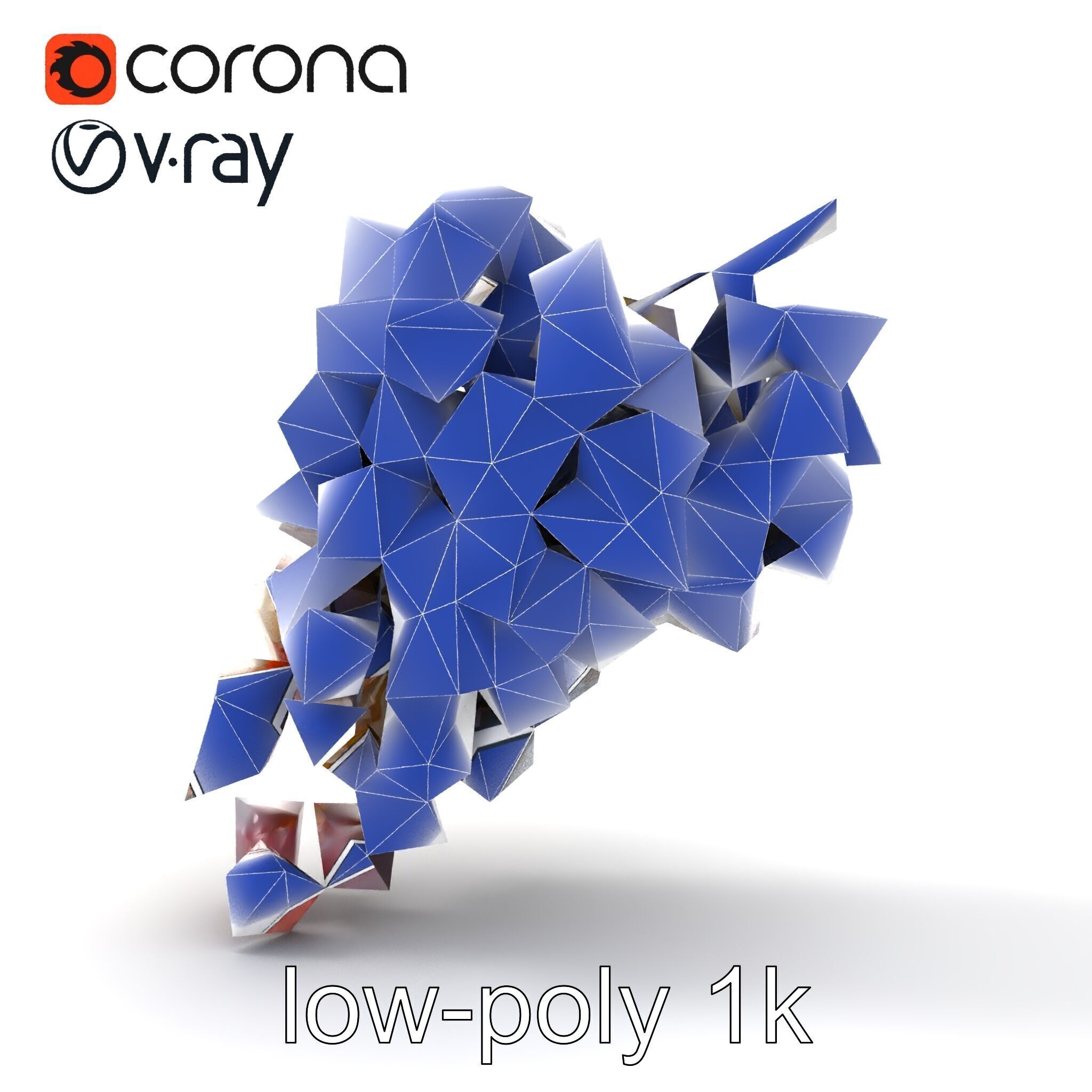 Vineyard Grape Bunch Model Pack with Rustic Appeal Low-poly 3D model_27