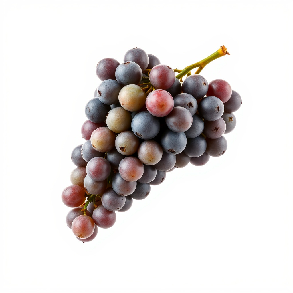 Vineyard Grape Bunch Model Pack with Rustic Appeal Low-poly 3D model_3