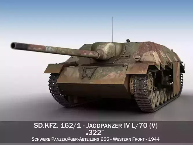 Jagdpanzer IV - L70V - 322 - Late Production