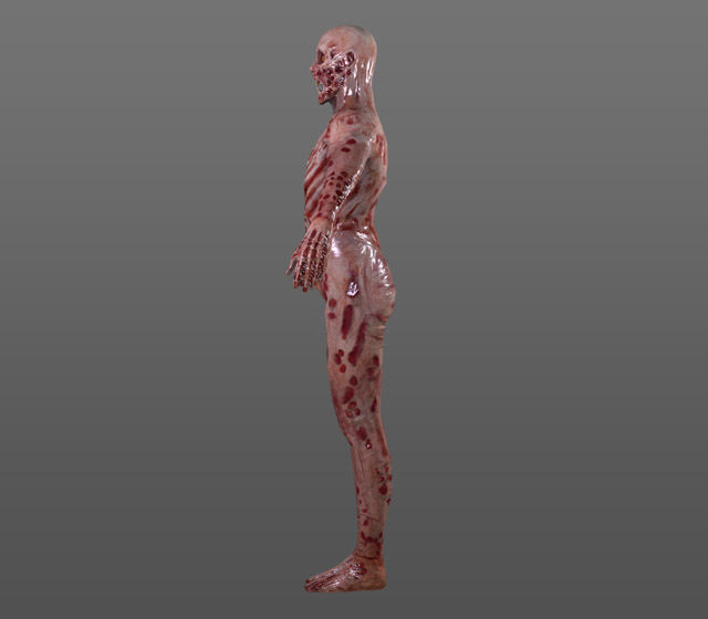 Melty Zombie Low-poly 3D model_4