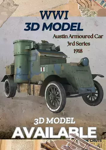 WWI armored car - Austin - 3rd Series 1918