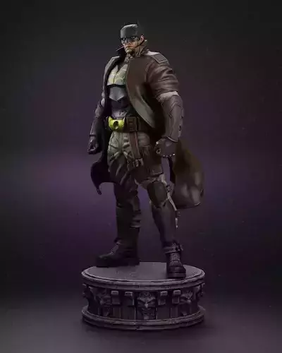 Batman statue 1-10