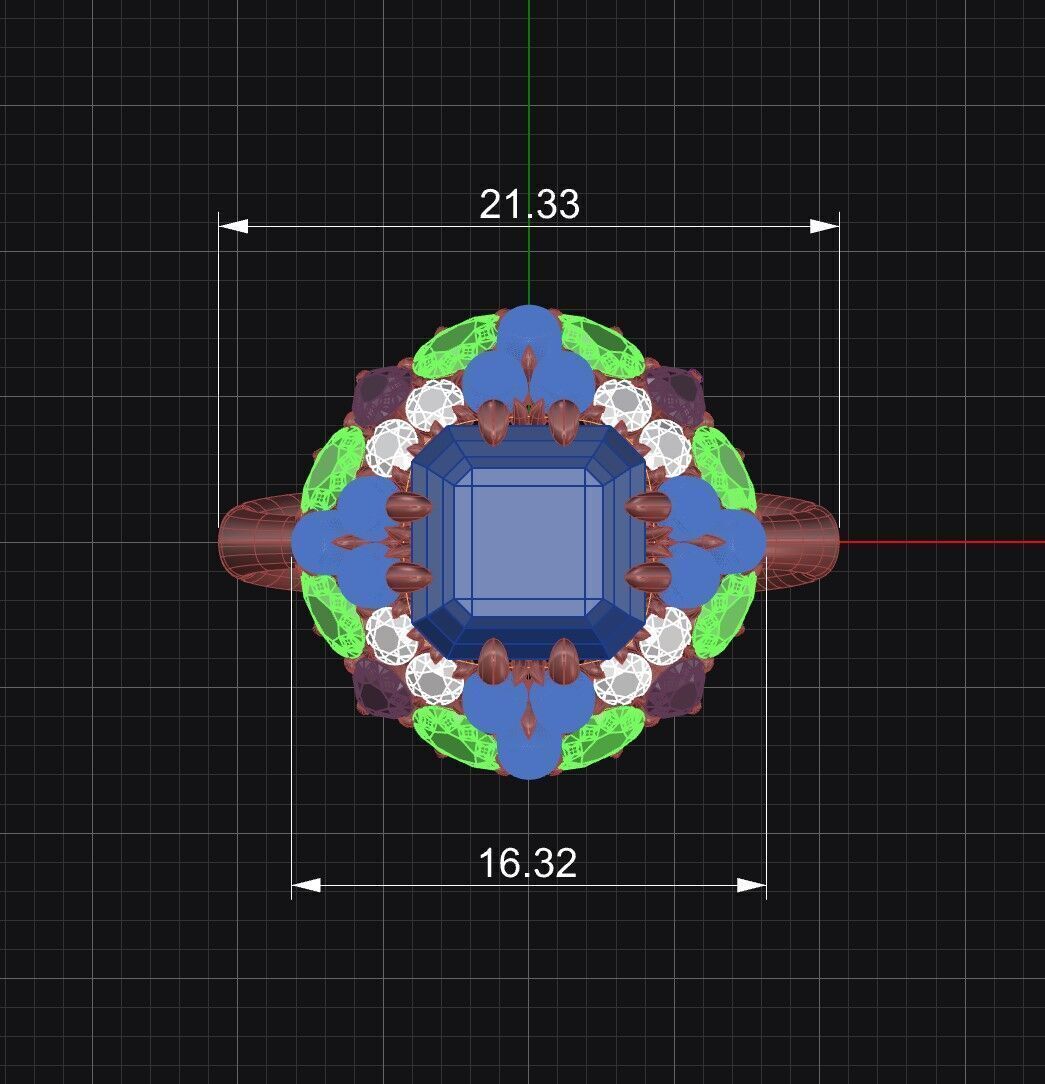 ring jewellery Free 3D print model_15