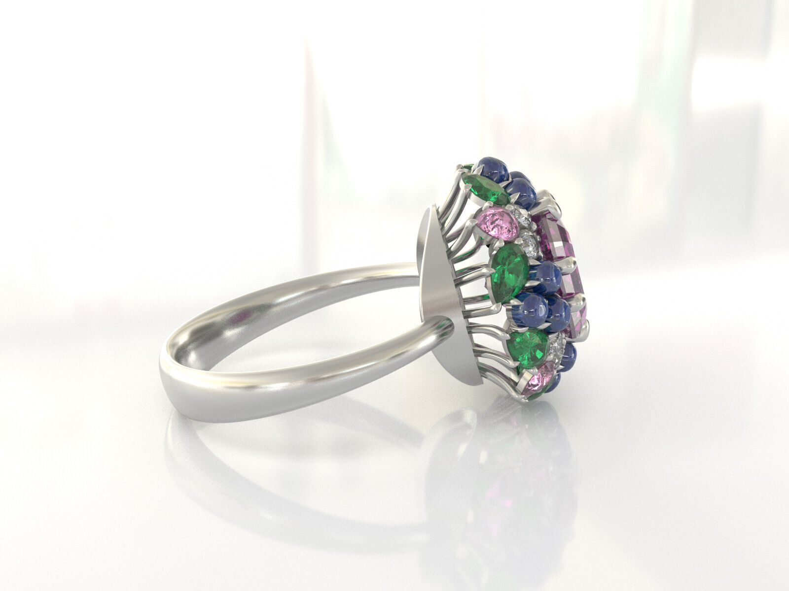 ring jewellery Free 3D print model_4