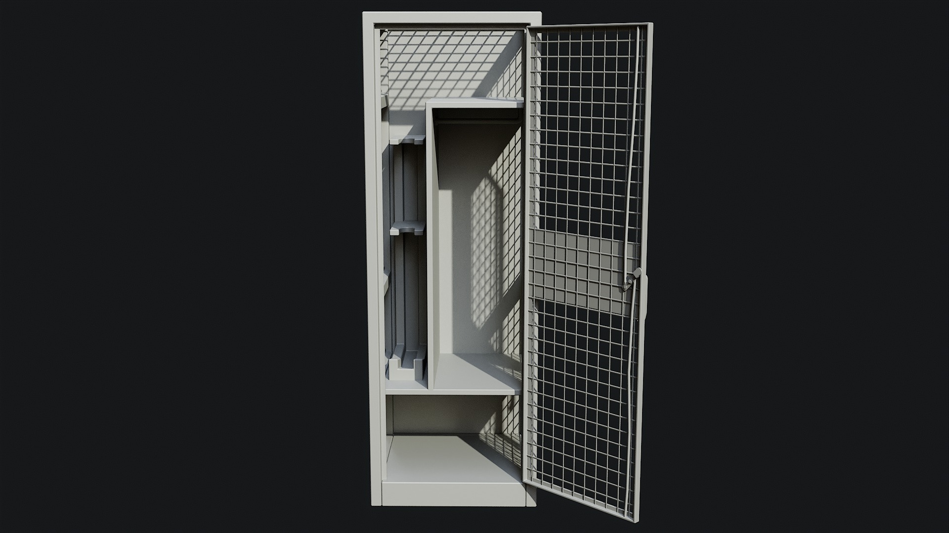 Military Storage Locker - Game Ready PBR 3D Model Collection_13