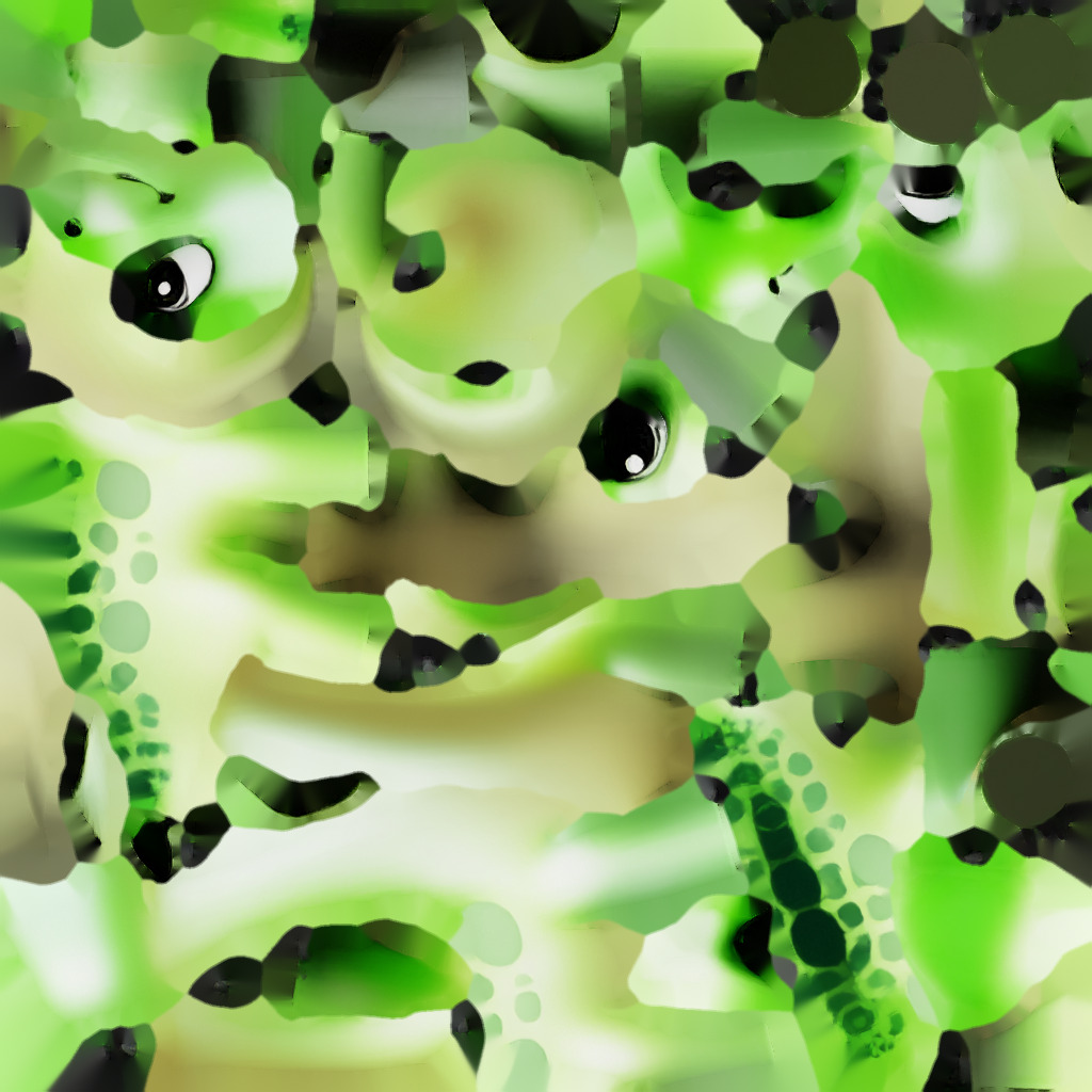 Cute Cartoon Dinosaur 3D Model   3D model_11