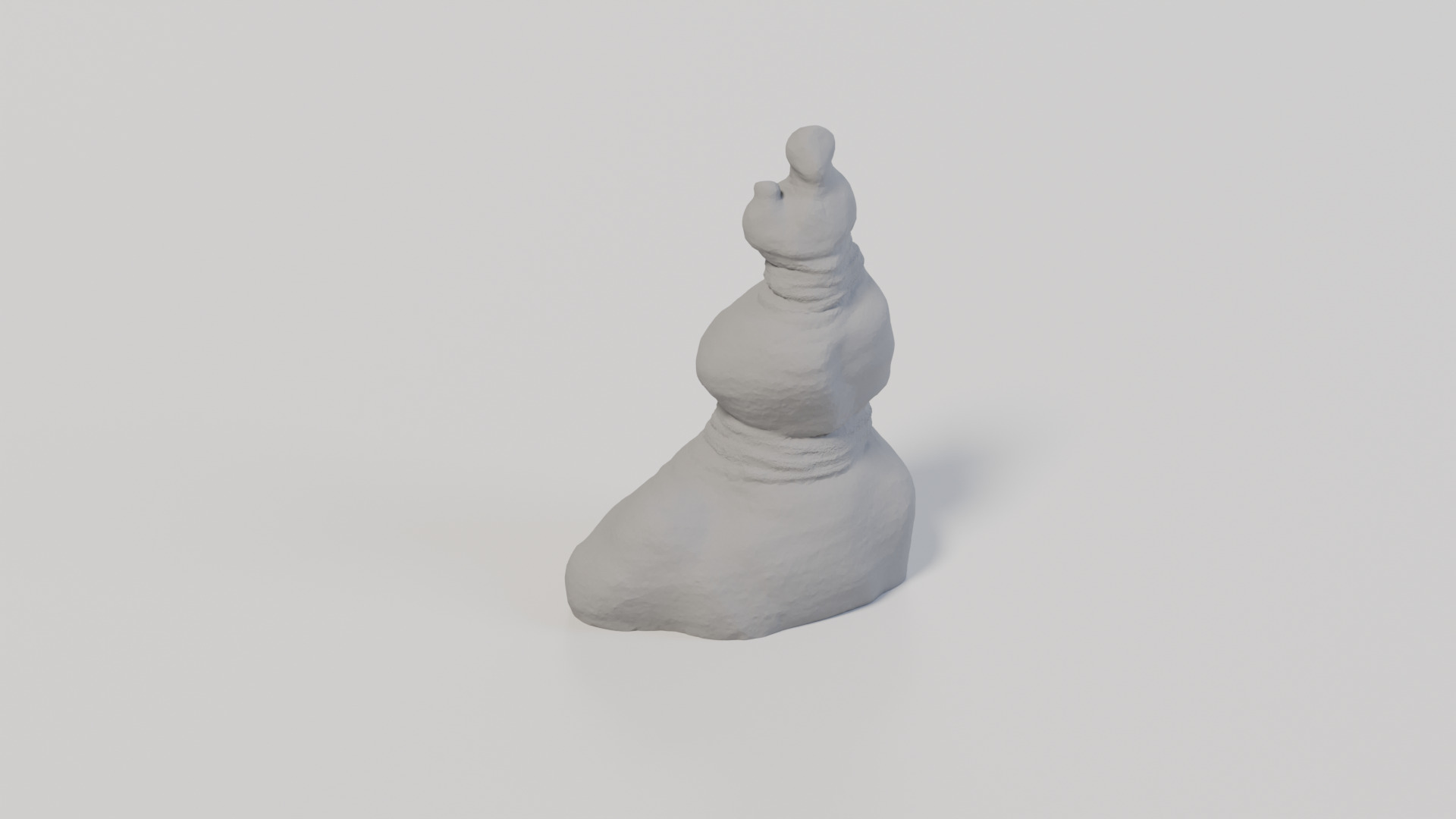 Model Railway - HO Scale Landscape - Thunder Mountain Hoodoos 3D print model_6