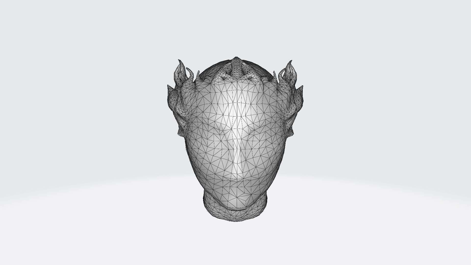 3d Model Fire Elemental Antihero 3D model_7