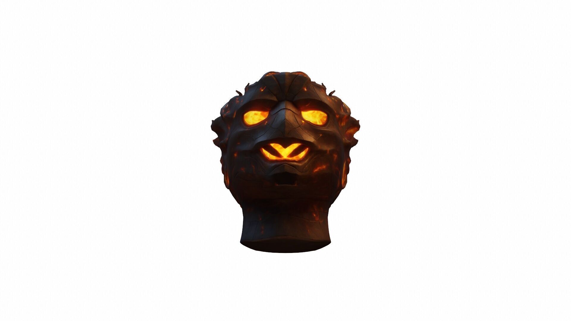 3d Model Fire Elemental Antihero 3D model_5